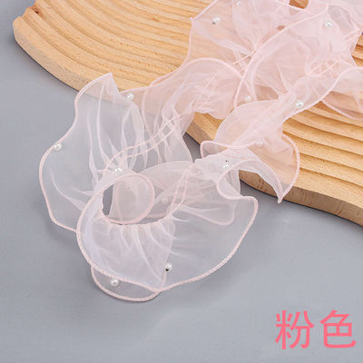 12cm*2m cinta de encaje de borde arrugado para paquetes de flores y envases de regalos