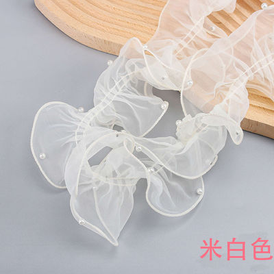 12cm*2m cinta de encaje de borde arrugado para paquetes de flores y envases de regalos
